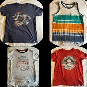 Lucky Brand Boy Shirts Lot of 4 Size 6
